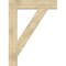 Ekena Millwork Traditional Block Rough Sawn Bracket, Douglas Fir, 6"W x 34"D x 46"H BKT06X34X46TRA05RDF - alternate 3